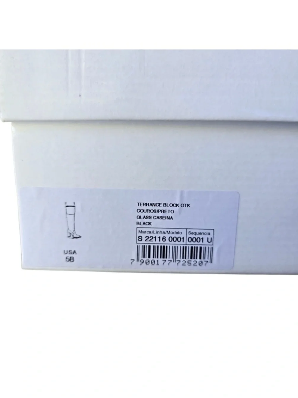 NIB Schutz Terrance Over-The-Knee Block Boots, Size 5B
